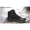 imageHAIX Black Eagle Athletic 21 T Mid Side Zip  Lightweight AntiSlip Comfortable 6quot BootsMedium