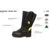 imageHAIX Fire Hunter Xtreme Waterproof CompositeToed Firefighting Boots with AntiSlip Sole and Cushioned InsoleWide