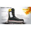 imageHAIX Missoula 21 Wildland Firefighting Boots for Men  AntiSlip Sole WaterResistant Heat Resistant BootsWide