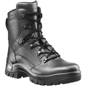 imageHAIX Airpower P7 High Winter Black Tactical Boots For Men  With Climate System Anti Slip And Waterproof Tactical Shoes For Police Paratrooper And MoreMedium