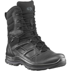 imageHAIX Black Eagle Tactical 20 GTX High Side Zip  Waterproof Work Boots With AntiSlip Sole Shock Absorbing Technology And Lightweight Design Great Boots For Police MenMedium