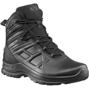 imageHAIX Black Eagle Tactical 20 GTX Mid Side Zip  Waterproof Work Boots with AntiSlip Sole Shock Absorbing Technology ampamp Lightweight Design Great Boots For Police MenMedium