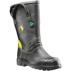 imageHAIX Fire Hunter Xtreme Waterproof CompositeToed Firefighting Boots with AntiSlip Sole and Cushioned InsoleMedium